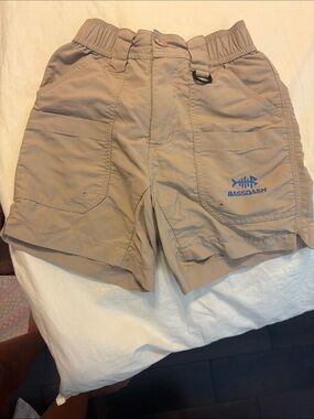 Kids' Tan Outdoor Cargo Shorts